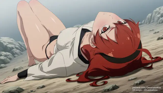 Aemeath, Eris Boreas Greyrat, Orihime Inoue, planche 197. Scarlet El Vandimion, Yakumo Ezo, ahegao, blowjob, double penetration