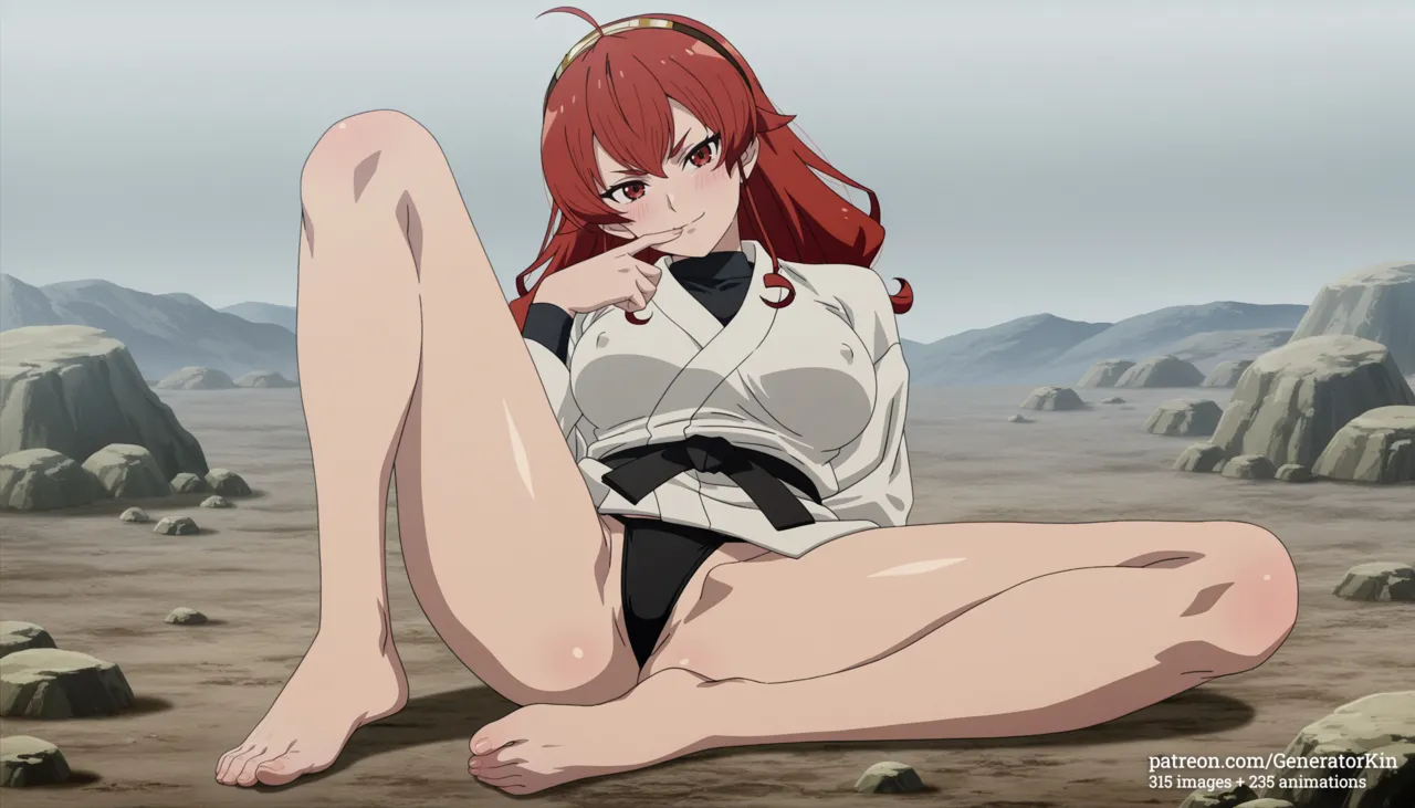 Aemeath, Eris Boreas Greyrat, Orihime Inoue, planche 211. Scarlet El Vandimion, Yakumo Ezo, ahegao, blowjob, double penetration