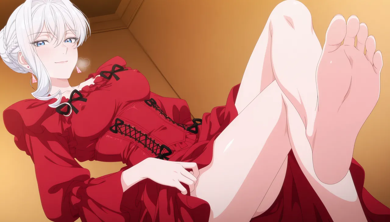 Aemeath, Eris Boreas Greyrat, Orihime Inoue, planche 255. Scarlet El Vandimion, Yakumo Ezo, ahegao, blowjob, double penetration