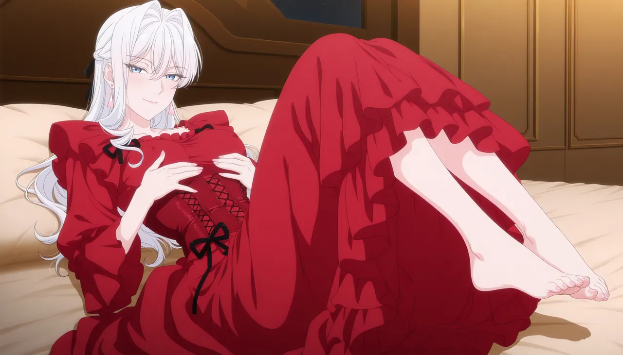 Aemeath, Eris Boreas Greyrat, Orihime Inoue, planche 257. Scarlet El Vandimion, Yakumo Ezo, ahegao, blowjob, double penetration