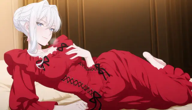 Aemeath, Eris Boreas Greyrat, Orihime Inoue, planche 267. Scarlet El Vandimion, Yakumo Ezo, ahegao, blowjob, double penetration
