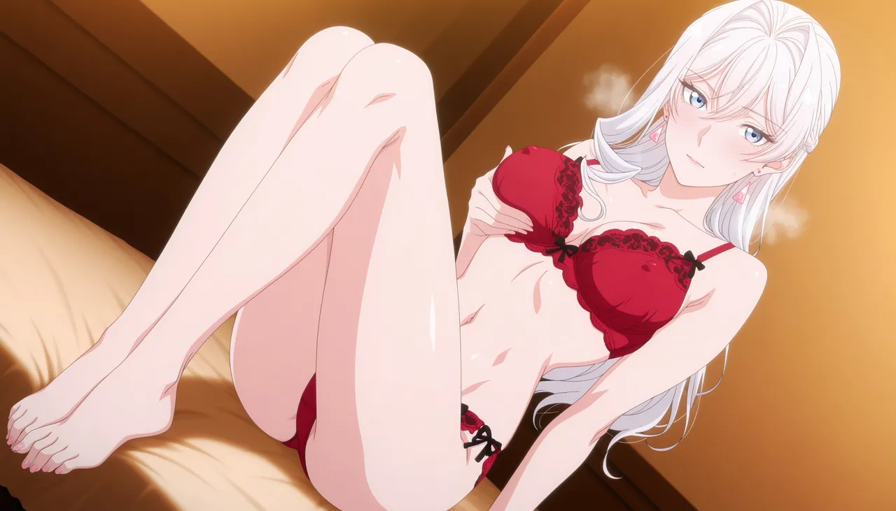 Aemeath, Eris Boreas Greyrat, Orihime Inoue, planche 268. Scarlet El Vandimion, Yakumo Ezo, ahegao, blowjob, double penetration