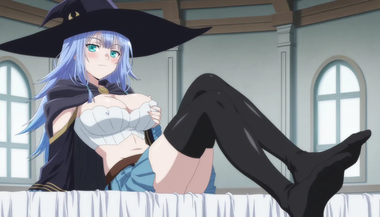 Aemeath, Eris Boreas Greyrat, Orihime Inoue, planche 335. Scarlet El Vandimion, Yakumo Ezo, ahegao, blowjob, double penetration