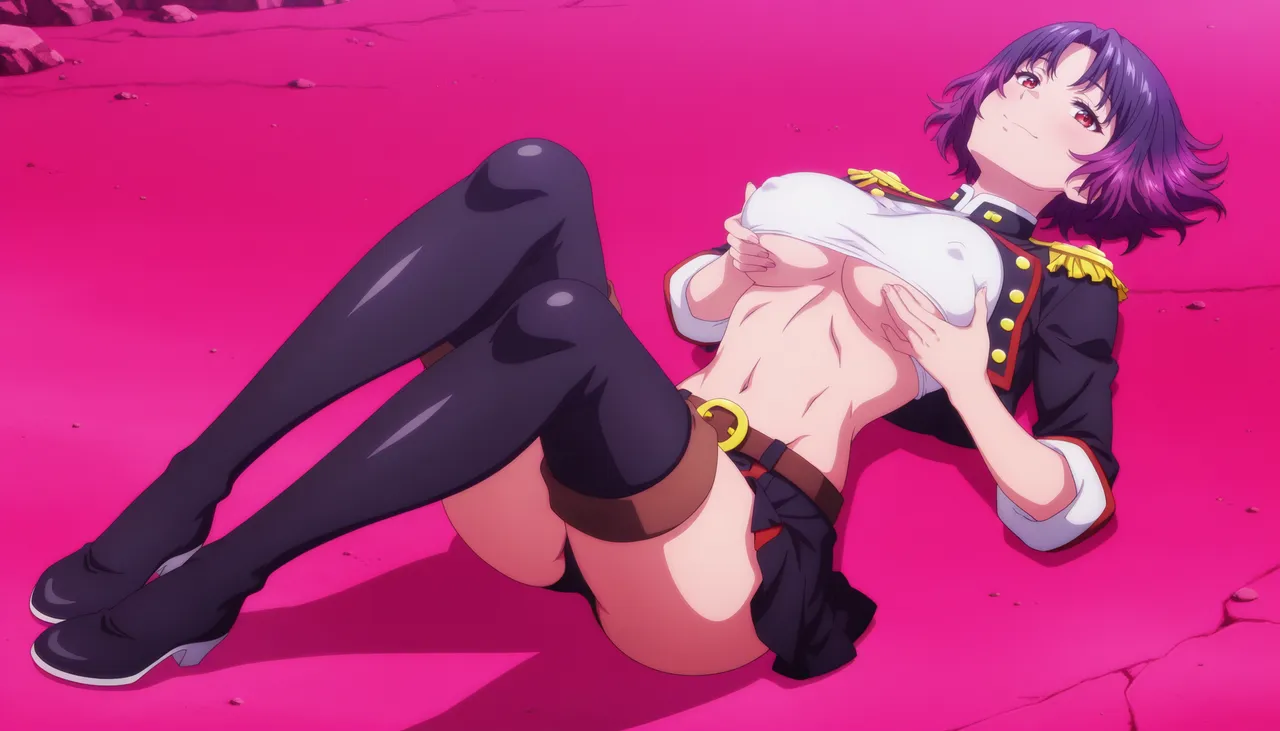 Aemeath, Eris Boreas Greyrat, Orihime Inoue, planche 388. Scarlet El Vandimion, Yakumo Ezo, ahegao, blowjob, double penetration