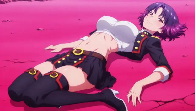 Aemeath, Eris Boreas Greyrat, Orihime Inoue, planche 397. Scarlet El Vandimion, Yakumo Ezo, ahegao, blowjob, double penetration