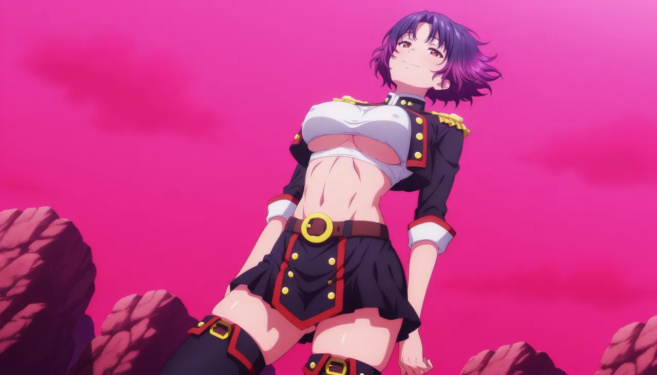 Aemeath, Eris Boreas Greyrat, Orihime Inoue, planche 400. Scarlet El Vandimion, Yakumo Ezo, ahegao, blowjob, double penetration