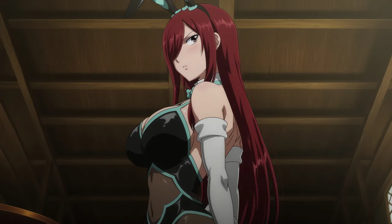 Aemeath, Eris Boreas Greyrat, Orihime Inoue, planche 454. Scarlet El Vandimion, Yakumo Ezo, ahegao, blowjob, double penetration