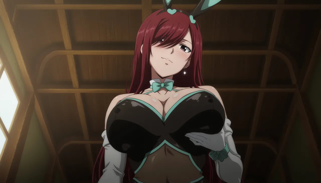 Aemeath, Eris Boreas Greyrat, Orihime Inoue, planche 476. Scarlet El Vandimion, Yakumo Ezo, ahegao, blowjob, double penetration