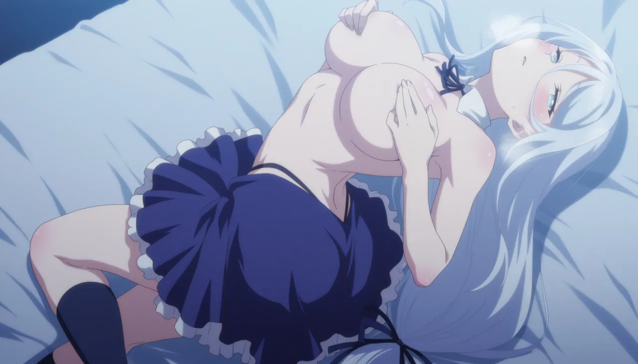 Aemeath, Eris Boreas Greyrat, Orihime Inoue, planche 539. Scarlet El Vandimion, Yakumo Ezo, ahegao, blowjob, double penetration