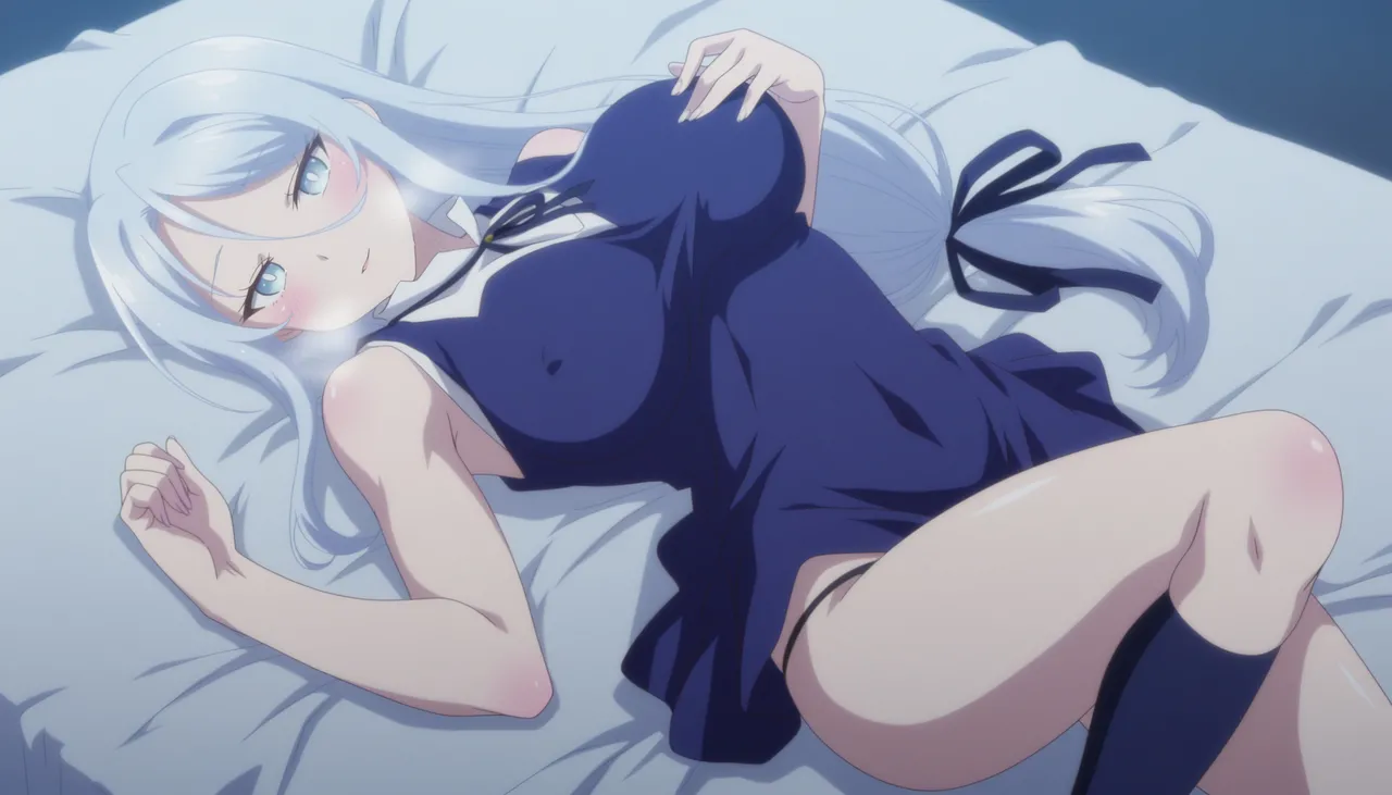 Aemeath, Eris Boreas Greyrat, Orihime Inoue, planche 545. Scarlet El Vandimion, Yakumo Ezo, ahegao, blowjob, double penetration