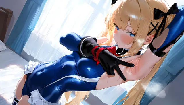 Marie Rose — Dead or Alive, planche 3. anal, leotard, twintails, bbm, dark skin, dilf