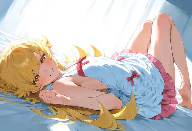 Shinobu Oshino — Bakemonogatari, planche 4. bbm, big penis, dark skin, dilf