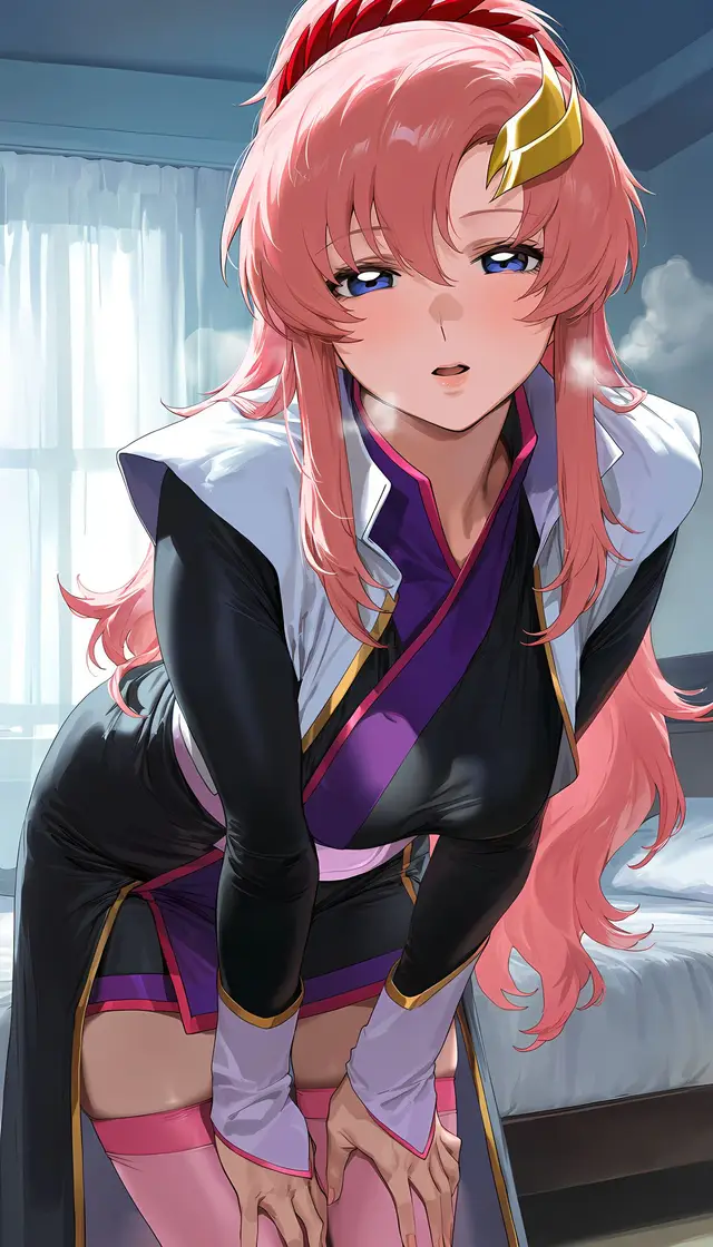 Lacus Clyne — Gundam Seed, planche 2. sole female