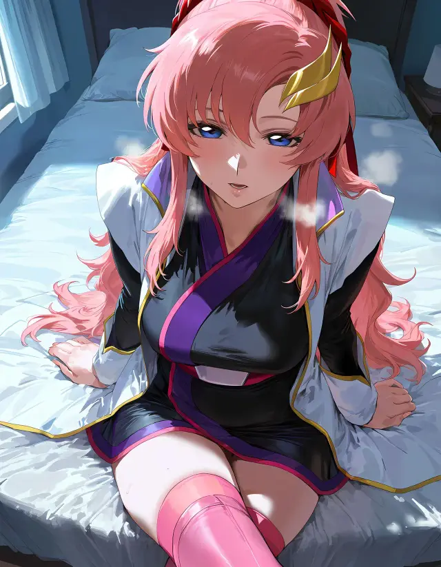 Lacus Clyne — Gundam Seed, planche 6. sole female