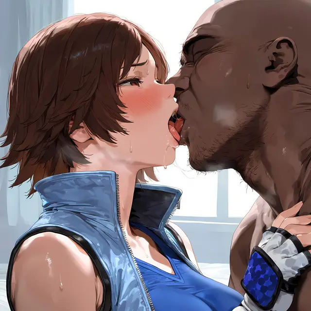 Asuka Kazama — Tekken, planche 33. big breasts, blowjob, kissing, nakadashi, sole female, bald