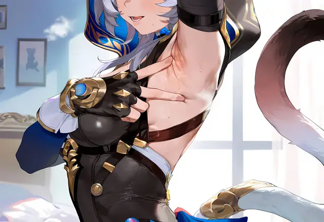 Cipher — Honkai Star Rail, planche 3. kemonomimi, tail