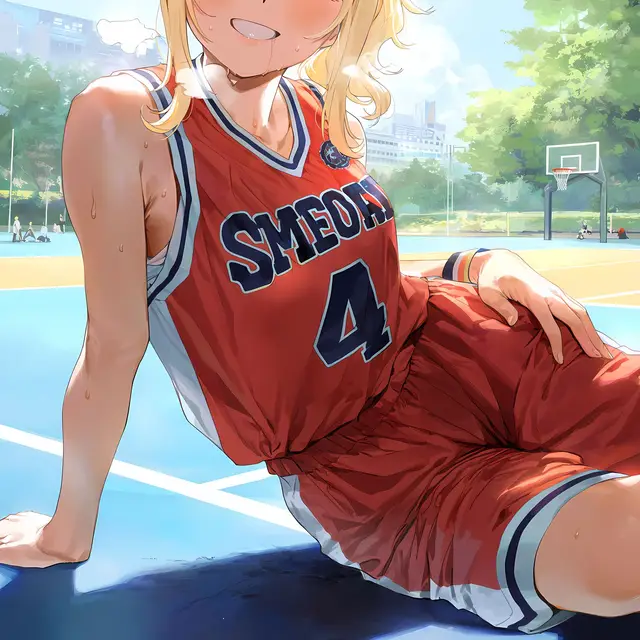 Ai Miyashita — Love Live Nijigasaki High School Idol Club, planche 12. sole female, bald, dark skin