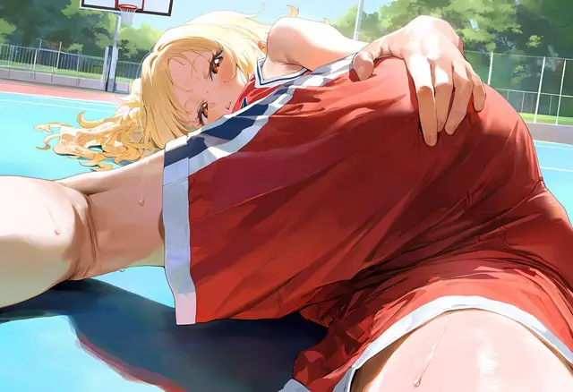 Ai Miyashita — Love Live Nijigasaki High School Idol Club, planche 14. sole female, bald, dark skin
