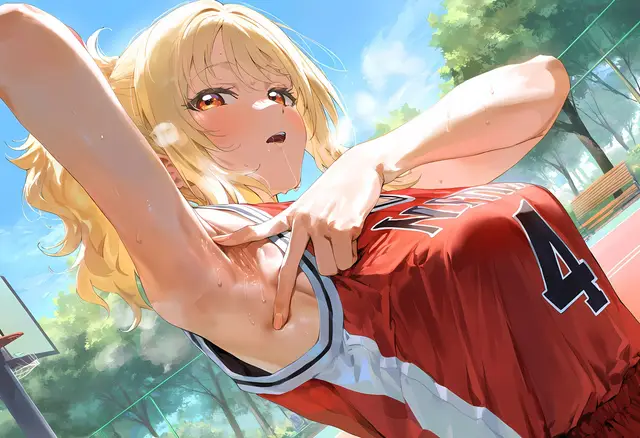 Ai Miyashita — Love Live Nijigasaki High School Idol Club, planche 19. sole female, bald, dark skin