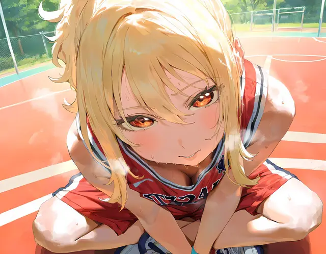 Ai Miyashita — Love Live Nijigasaki High School Idol Club, planche 22. sole female, bald, dark skin