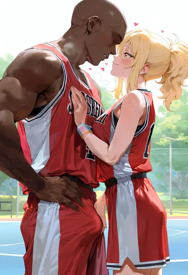 Ai Miyashita — Love Live Nijigasaki High School Idol Club, planche 29. sole female, bald, dark skin
