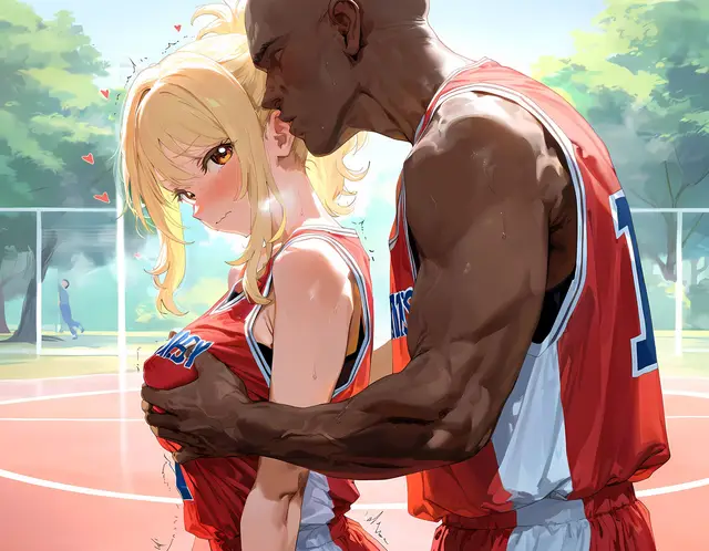 Ai Miyashita — Love Live Nijigasaki High School Idol Club, planche 38. sole female, bald, dark skin