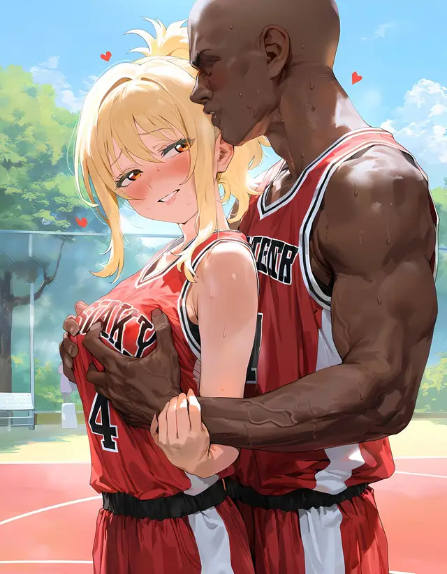 Ai Miyashita — Love Live Nijigasaki High School Idol Club, planche 41. sole female, bald, dark skin