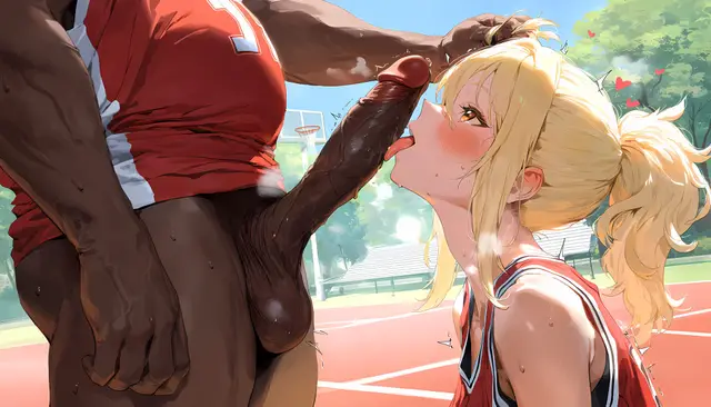 Ai Miyashita — Love Live Nijigasaki High School Idol Club, planche 50. sole female, bald, dark skin