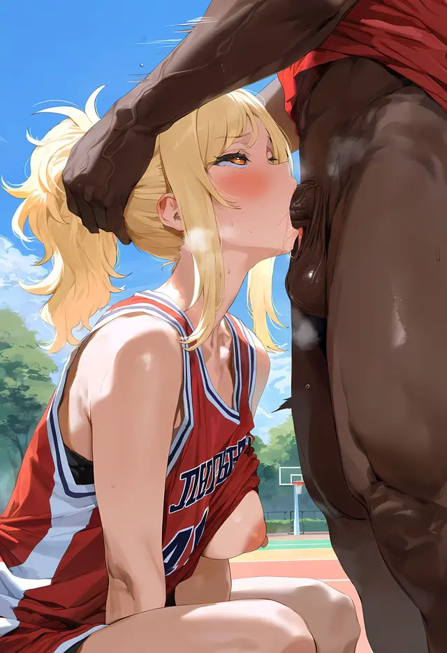 Ai Miyashita — Love Live Nijigasaki High School Idol Club, planche 84. sole female, bald, dark skin
