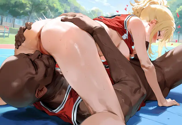 Ai Miyashita — Love Live Nijigasaki High School Idol Club, planche 85. sole female, bald, dark skin