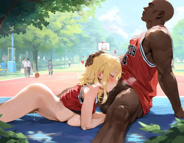 Ai Miyashita — Love Live Nijigasaki High School Idol Club, planche 88. sole female, bald, dark skin