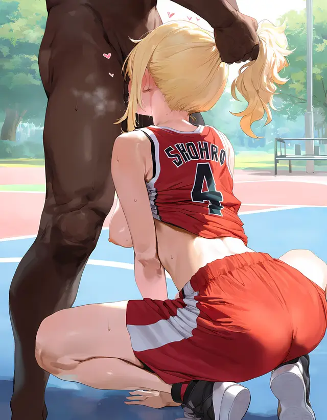 Ai Miyashita — Love Live Nijigasaki High School Idol Club, planche 98. sole female, bald, dark skin