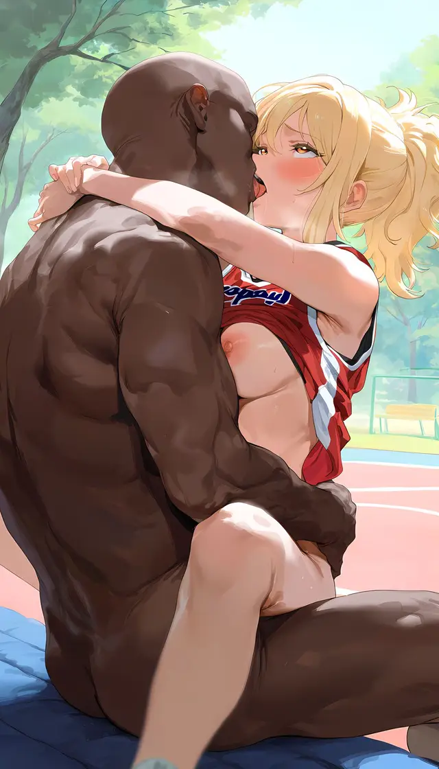 Ai Miyashita — Love Live Nijigasaki High School Idol Club, planche 120. sole female, bald, dark skin