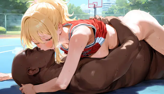 Ai Miyashita — Love Live Nijigasaki High School Idol Club, planche 123. sole female, bald, dark skin