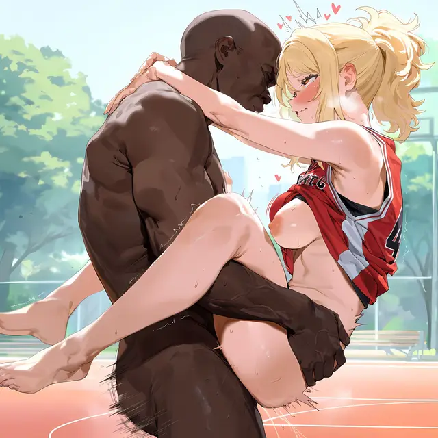 Ai Miyashita — Love Live Nijigasaki High School Idol Club, planche 163. sole female, bald, dark skin