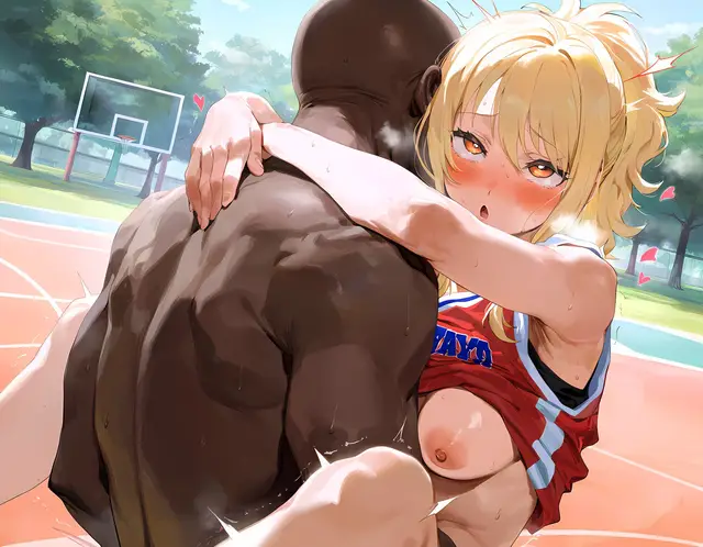 Ai Miyashita — Love Live Nijigasaki High School Idol Club, planche 166. sole female, bald, dark skin