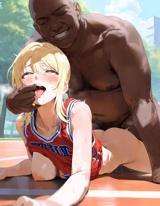 Ai Miyashita — Love Live Nijigasaki High School Idol Club, planche 173. sole female, bald, dark skin