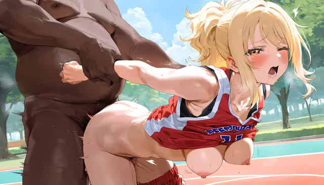 Ai Miyashita — Love Live Nijigasaki High School Idol Club, planche 186. sole female, bald, dark skin