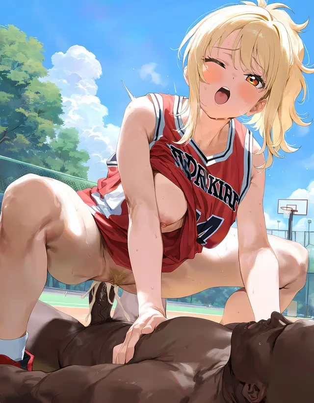 Ai Miyashita — Love Live Nijigasaki High School Idol Club, planche 210. sole female, bald, dark skin
