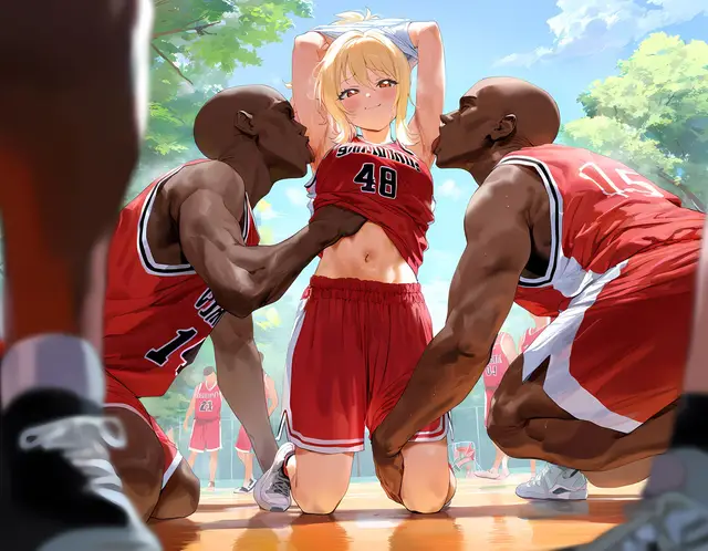 Ai Miyashita — Love Live Nijigasaki High School Idol Club, planche 249. sole female, bald, dark skin