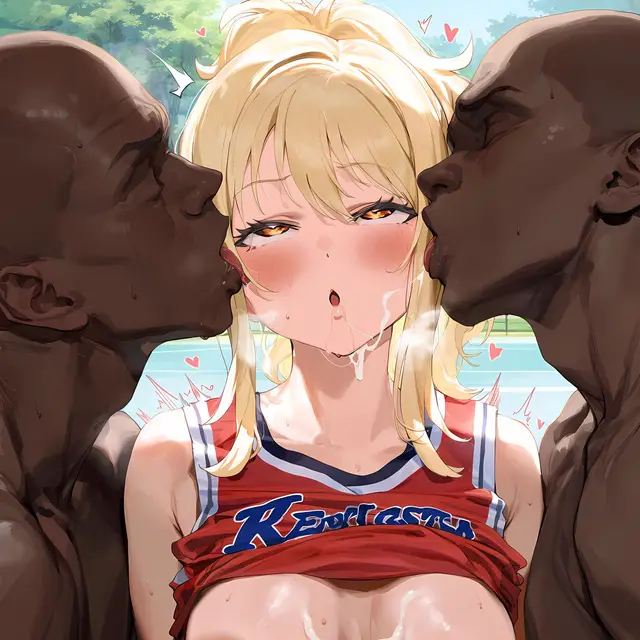 Ai Miyashita — Love Live Nijigasaki High School Idol Club, planche 261. sole female, bald, dark skin