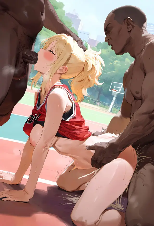 Ai Miyashita — Love Live Nijigasaki High School Idol Club, planche 283. sole female, bald, dark skin