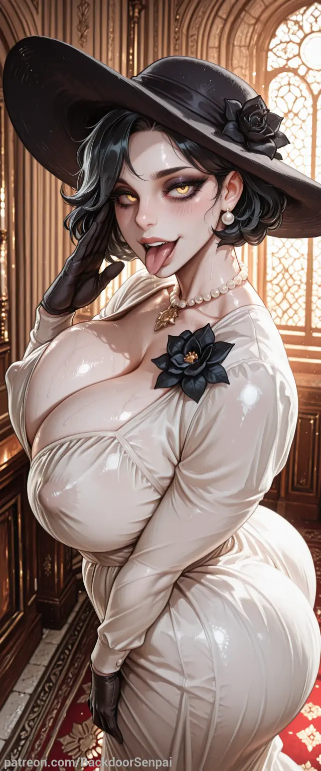 Alcina Dimitrescu (2026-04-27) — Resident Evil, planche 4. ahegao, anal, anal intercourse, big ass, big breasts, hairy