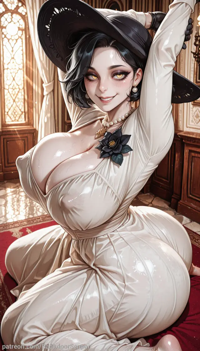 Alcina Dimitrescu (2026-04-27) — Resident Evil, planche 21. ahegao, anal, anal intercourse, big ass, big breasts, hairy