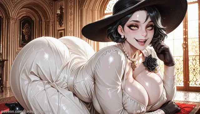 Alcina Dimitrescu (2026-04-27) — Resident Evil, planche 24. ahegao, anal, anal intercourse, big ass, big breasts, hairy
