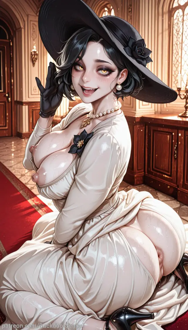 Alcina Dimitrescu (2026-04-27) — Resident Evil, planche 50. ahegao, anal, anal intercourse, big ass, big breasts, hairy