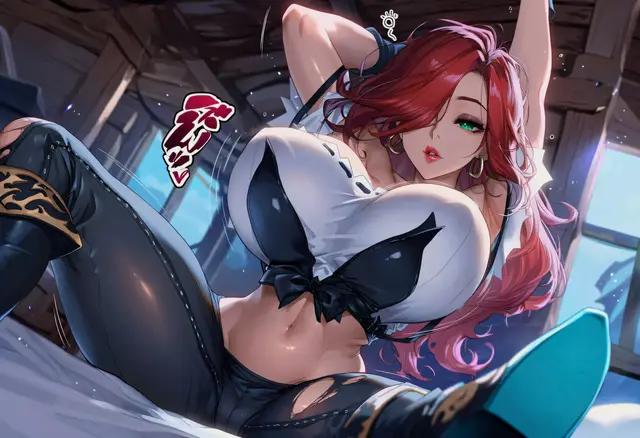 Miss Fortune (2026-09-13) — League of Legends, planche 16. ahegao, big ass, eye-covering bang, makeup, nakadashi, sole female