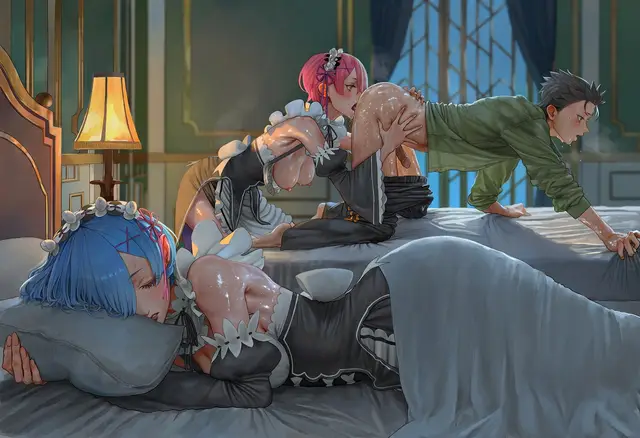 Ram, Rem, Subaru Natsuki — Re Zero Kara Hajimeru Isekai Seikatsu, planche 11