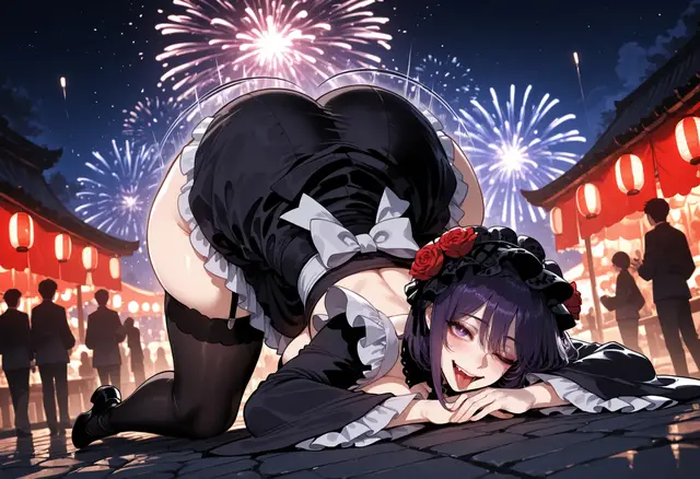 Shizuku Kuroe — Sono Bisque Doll Wa Koi O Suru, planche 8. Miyu, ahegao, anal, apparel bukkake, apron, assjob
