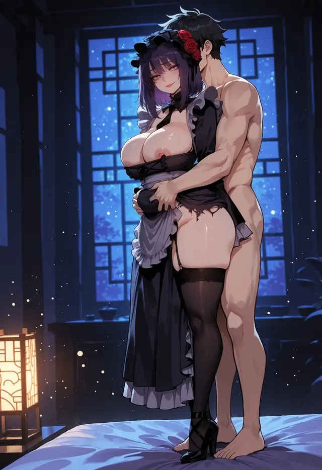 Shizuku Kuroe — Sono Bisque Doll Wa Koi O Suru, planche 244. Miyu, ahegao, anal, apparel bukkake, apron, assjob